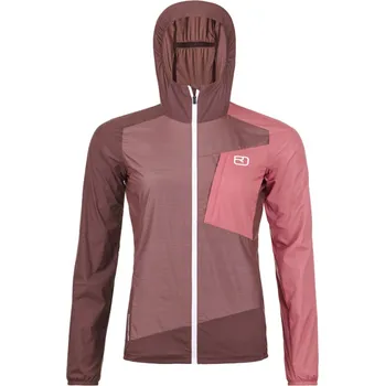Dámská větrovka Ortovox Windbreaker Jacket W Velikost: L / Barvy: mountain rose