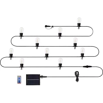 Dekorativní svítidlo 99-116 Girlanda solární,10 LED žárovek,8 funkcí svícení NEO tools