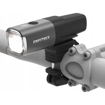 Svítilna Světlo na kolo, výkonná LED svítilna Navi800, hliníkové CNC, USB-C, voděodolné