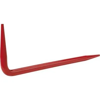 RENNSTEIG úhlový tvrzený trn červeně lakovaný 450 x 130 x 16 mm