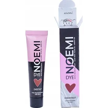 Barva na řasy a obočí Noemi barva na obočí světle hnědá kaštanová 15 ml