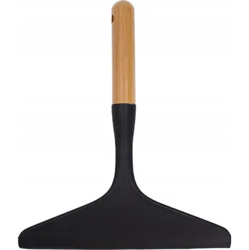 Stěrka na vodu na okna, skla, kabiny, dřevěná rukojeť