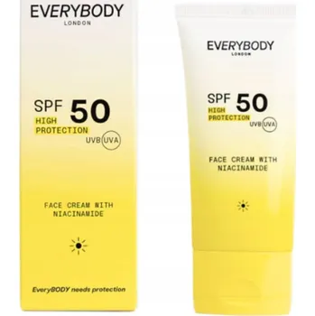 Přípravek na opalování Pleťový krém s UV ochranou Everybody SPF50 50 SPF na den 50 ml