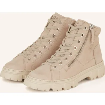 Dámské tenisky Paul Green Dámské Vysoké Sneakersy, béžová, 38,5