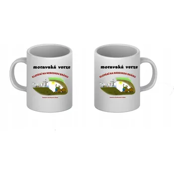 Hrnek s nápisem Klepání na nebeskou bránu 330 ml