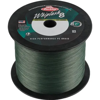 Berkley Whiplash 8 Braid Green 0,28mm 47,10kg - Pletená šňůra