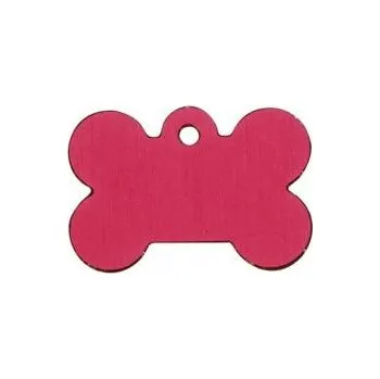 psí známka Psí známka Hi-line Kost velká červená 38x26 mm