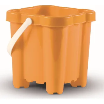 Hra na zahradu Androni Kyblík hrad 4 věže - výška 16 cm, oranžový