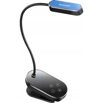 Lampička Bezdrátová lampička Glocusent Mini Glcsntbl004 s klipem, černá, LED