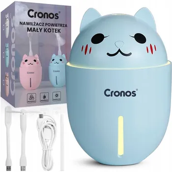 Zvlhčovač vzduchu Zvlhčovač vzduchu Cronos KOTEK 3v1 XYD-Y1 Modrý