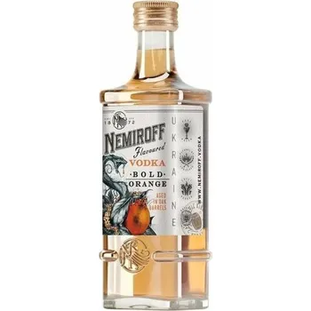 MINI Nemiroff de Luxe Bold Orange 0,05l 40% (holá láhev)