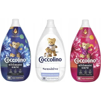 Aviváž Coccolino Ultimate Care tekutá aviváž 3 x 870 ml