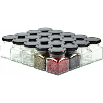 Sklenice Skleněné Sklenice na zavařeniny Pojemnikowo 120 ml 20 kusů