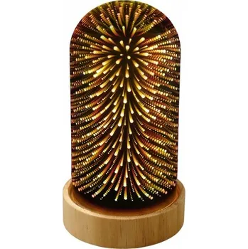 Lampička Lampa noční lampa stolní s motivem vesmíru LED