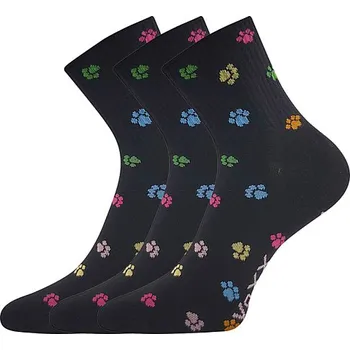 Dámská móda VoXX Agapi bavlněné dámské ponožky tlapky Velikost: 35-38 (23-25)