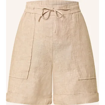 Dámské kraťasy Opus Dámské Lněné Šortky Melane, krémová, 40