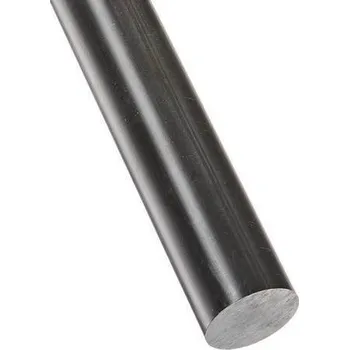 Modelářský materiál Kruhová tyč 150 x 1000 mm - POM černý