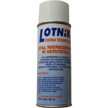 Barva ve spreji NEREZOVÁ OCEL VE SPREJI 400 ml LOTNIK