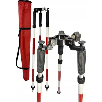 Bílý a červený stativ pro nivelační latě [TR02] GEO-MAX