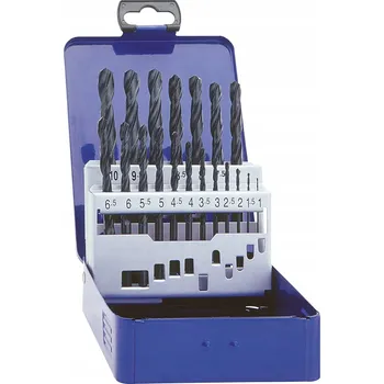 Vrták Sada spirálových vrtáků Exact 32001 1-10 mm, 19 kusů