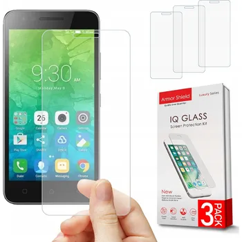 Pouzdro na mobilní telefon Hybridní Sklo ArmorShield pro Lenovo C2, 3 ks