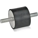 Silentblok válcový RUBENA 6030 typ 1 - M12 x 27 SR/SR