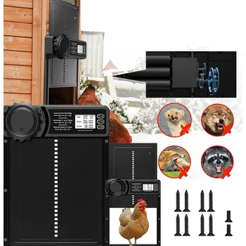 Automatická Dvířka Do Kurníku s časovačem stop nejlepší kvalita 2024