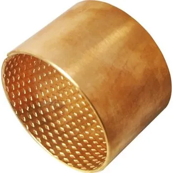 Kluzné pouzdro 55/60x60 - bronzové s mazacími kapsičkami