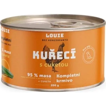 Krmivo pro psa Konzerva LOUIE Dog kuřecí s cuketou 200g