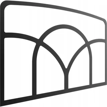 Krbová kamna Ozdobná mřížka pro kamna M Kratki SZPROS/M/K7 černá