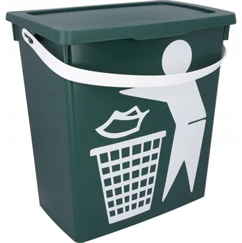 Odpadkový koš Kosz na śmieci pojemnik na bio odpady obierki 12l