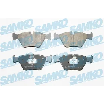 Brzdová destička Sada brzdových destiček, kotoučová brzda SAMKO 5SP1251
