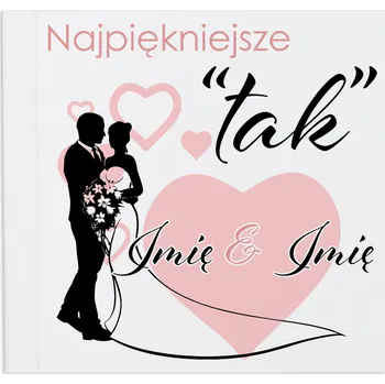 Svatební dekorace SVATEBNÍ ALBUM Bílý Kniha Hostů Svatba Svatební Hostina Památka Nejkrásnější "Ano"