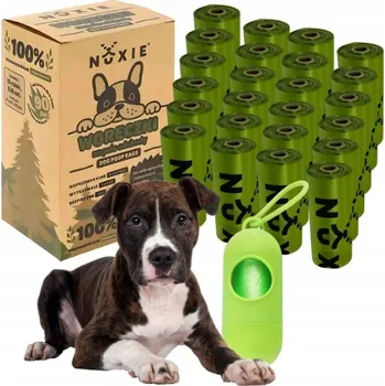 sáček na exkrement Biologicky rozložitelné sáčky na psí exkrementy + Pouzdro | EKO sáčky Hovínka 360 ks