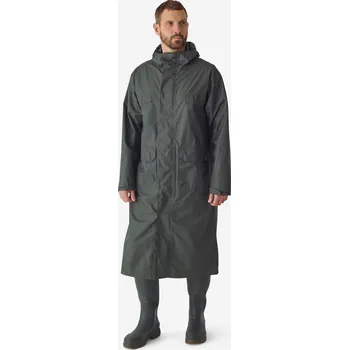 SOLOGNAC Lovecký nepromokavý plášť 500 2XL KAŠTANOVÁ|ZELENÁ