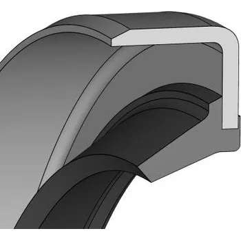 Automobilové těsnění Hřídelové těsnění NBR 10 x 16 x 4 WBO