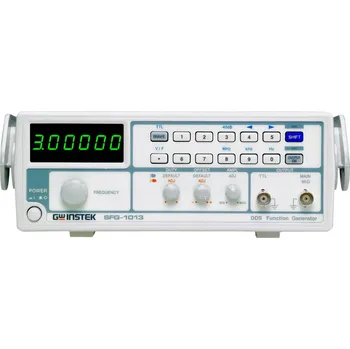generátor funkcí GW Instek SFG-1013 Arbitrární generátor funkcí 0.1 Hz - 3 MHz 1kanálový trojúhelník, obdélníkový, sinusový, TTL