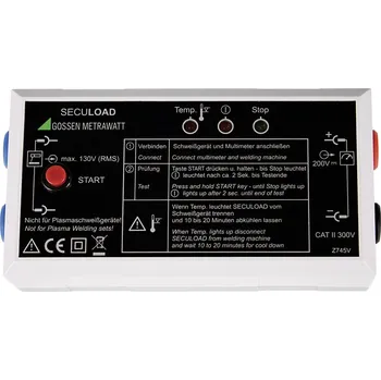 Revizní přístroj Gossen Metrawatt SECULOAD-N Testovací adaptér Secuload N pro svářečky, Z745R, testovací adaptér, 1 ks