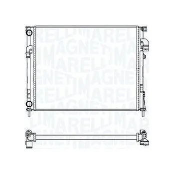Chladič motoru Chladič, chlazení motoru MAGNETI MARELLI 350213181600