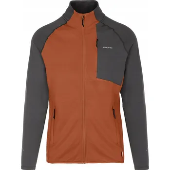 Pánská móda Pánská Sportovní mikina VIKING Birger Man se zipem, oranžovo-šedá vel. XXL