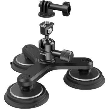 SmallRig 4468 Trojitý magnetický přísavkový držák pro akční kamery