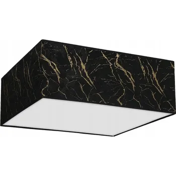 SENSO ČERNÁ/ZLATÁ čtverec Stropní svítidlo 3xE27 Milagro MLP7293