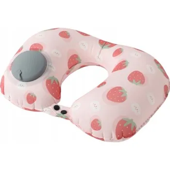 Polštář Nafukovací POLŠTÁŘ NAFUKOVACÍ 40x28cm JAHODA