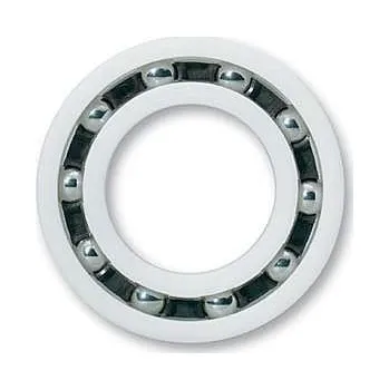 SMG 6206 - POM/PA + SS 316 Jednořadé kuličkové ložisko plastové