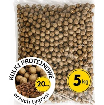 Boilies Carp Target - Proteinové kuličky na návnadu - 20mm/5kg - Tygří ořech