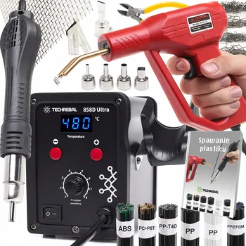 Svářečka Svářečka plastů Techrebal 858D Ultra 750W s regulací teploty