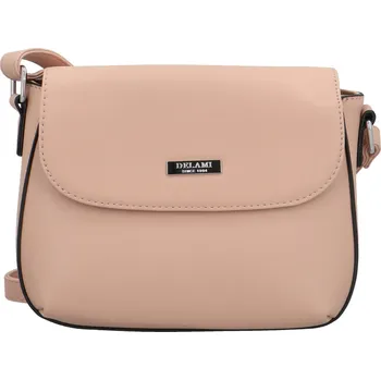 Kabelka Dámská crossbody kabelka růžová - Delami Little Mia růžová
