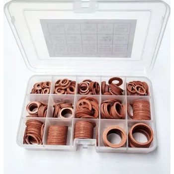 podložka Podložky fíbrové - sada těsnicích kroužků Fíbr 325 ks