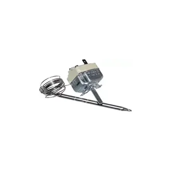 Termostat termostat regulační 30 - 110°C, 1 fáze/16A/250V, EGO, L=900 mm, sonda 6x130 mm s průchodkou, 55.19022.801