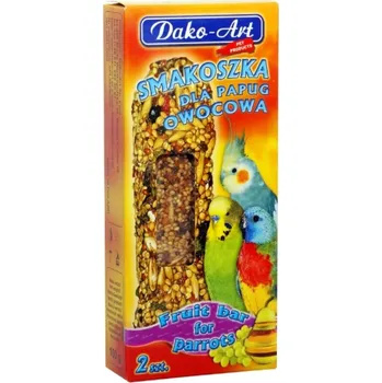 Krmivo pro ptáka Tyčinka malý papoušek s ovocem Dako (2 ks)